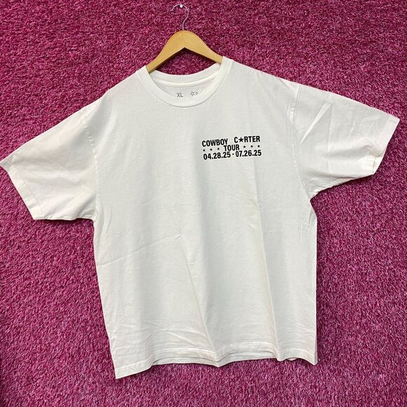 Beyonce Cowboy Carter Rodeo Chitlin Circuit Tour Los Angeles T-Shirt XL - Picture 3 of 5